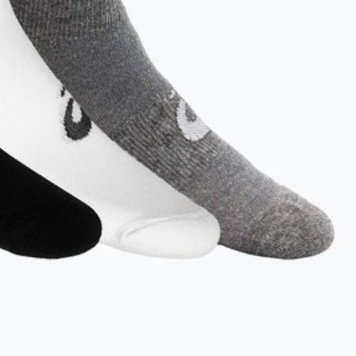 ASICS Quarter futó zokni 3 pár fekete/szürke/fehér