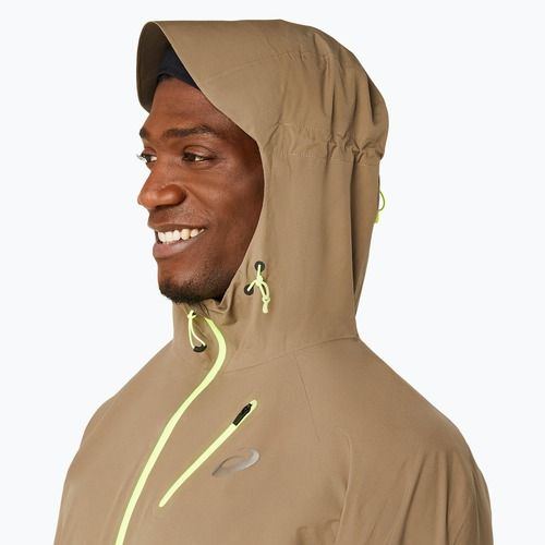 ASICS férfi Fujitrail vízálló borsos futódzseki