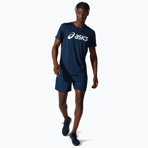 Férfi ASICS Core Top francia kék/briliáns fehér futópóló