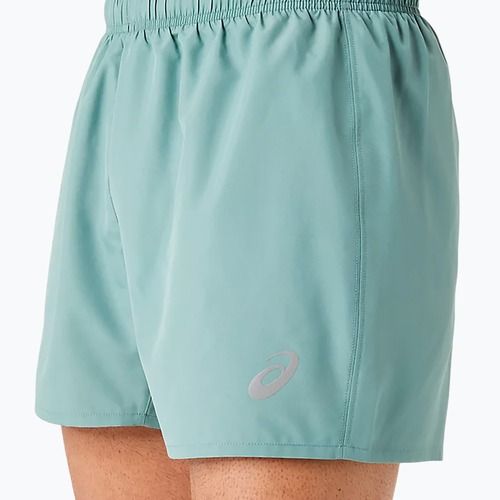 Férfi ASICS Core 5In Short celadon színű futónadrág