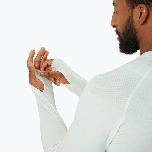 Férfi ASICS Seamless light celadon/birch hosszú ujjú futócipő