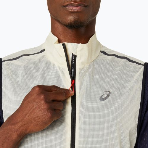 Férfi ASICS Metarun Packable Gilet futás ujjatlan nyírfa