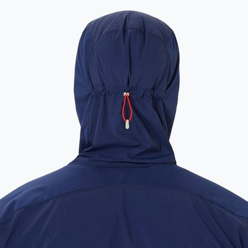 Férfi ASICS Road Packable kék futókabát