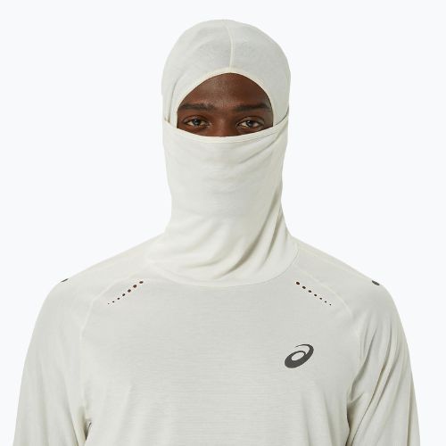 Férfi ASICS Metarun Winter LS Hoodie nyírfa futó melegítőfelső