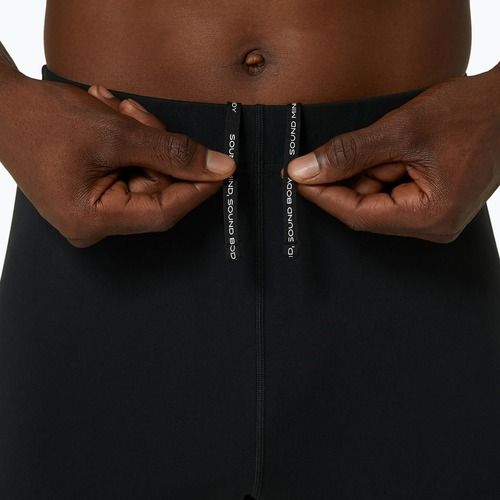 Férfi ASICS Road Winter teljesítmény futó leggings fekete