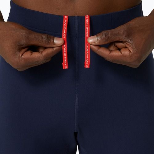 Férfi ASICS Road Winter éjféli futó leggings