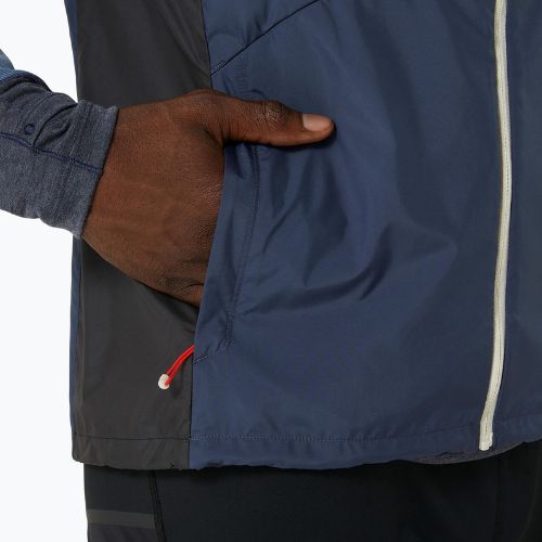 Férfi ASICS Road Winter midnight futó ujjatlan kabát