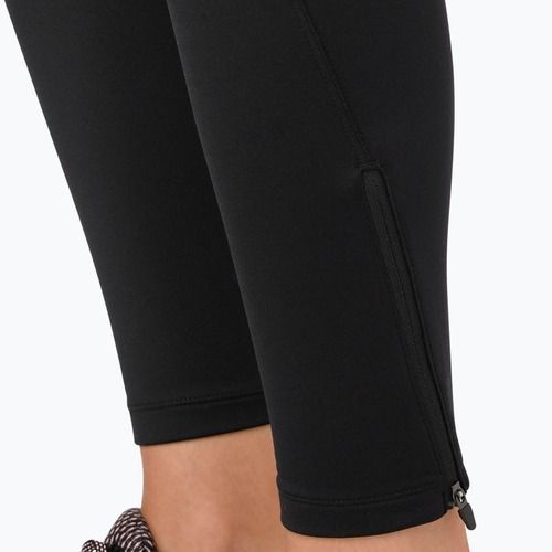 Női futó leggings ASICS Core Winter teljesítmény fekete