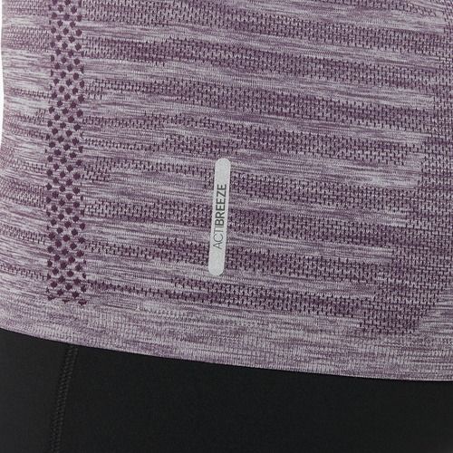 Női ASICS Seamless vízválasztó rózsaszín/poros lila hosszú ujjú futócipő