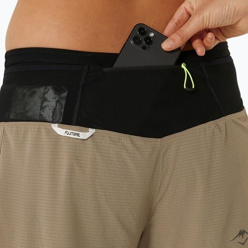 ASICS női futónadrág Fujitrail 2-N-1 bors / performance fekete