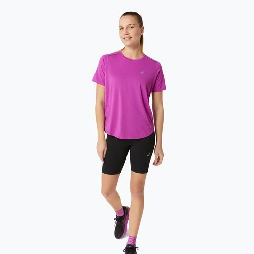 Női ASICS Road Top merész magenta futópóló