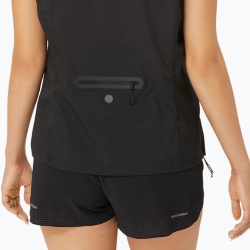 ASICS női futó ujjatlan Metarun Packable Gilet teljesítmény fekete