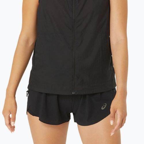 ASICS női futó ujjatlan Metarun Packable Gilet teljesítmény fekete