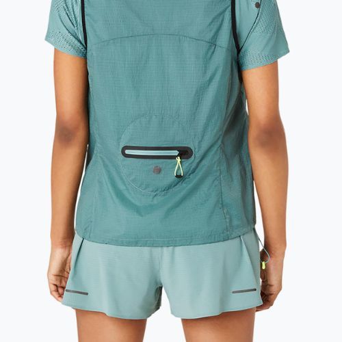ASICS női futó ujjatlan Metarun Packable Gilet celadon színben