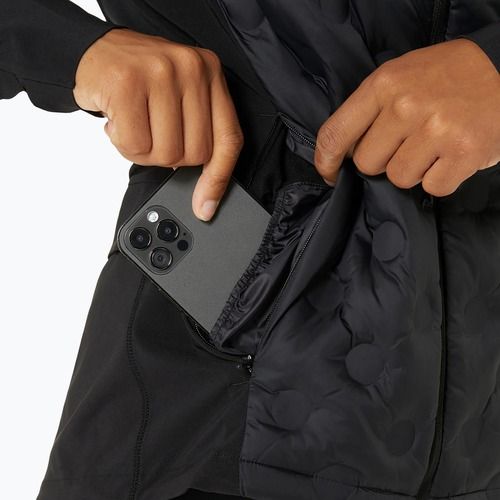 Női ASICS Road téli teljesítményű futódzseki fekete