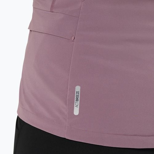 Női ASICS Road Winter poros lila futókabát