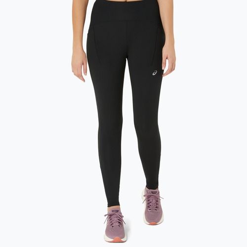 Női futó leggings ASICS Road Winter High Waist teljesítmény fekete