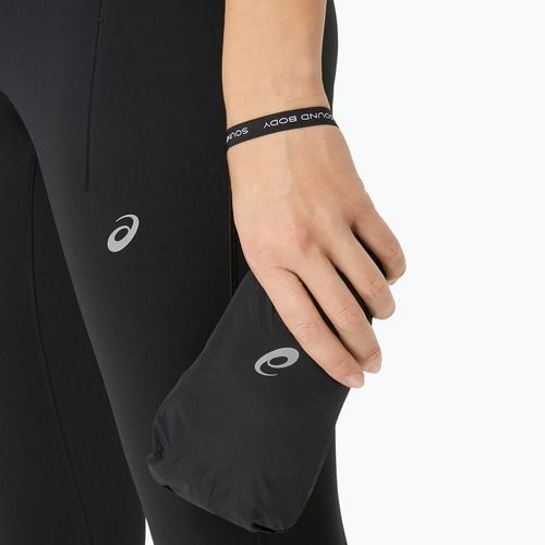 Női futódzseki ASICS Road Packable teljesítmény fekete
