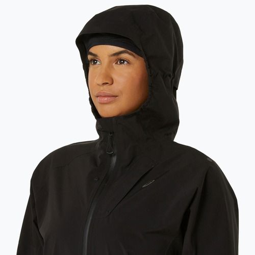 ASICS női futó dzseki Metarun vízálló teljesítmény fekete