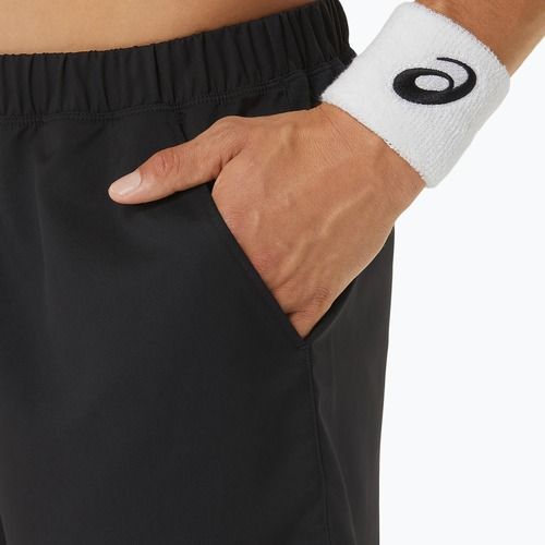 ASICS Court 7IN teljesítmény fekete férfi tenisznadrág