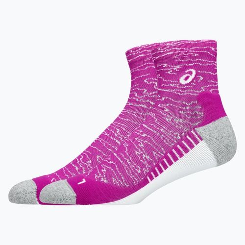 ASICS Performance Run Quarter merész magenta színű futózokni