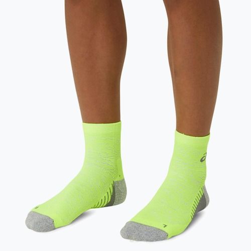 ASICS Performance Run Quarter biztonsági sárga futózokni