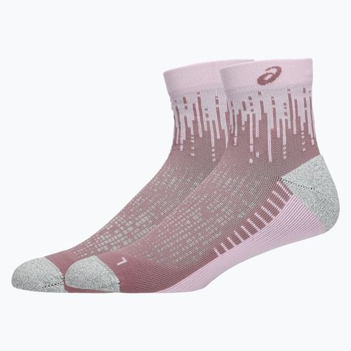 ASICS Performance Run Quarter poros lila futó zokni