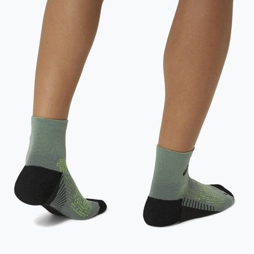 ASICS Performance Run Quarter celadon futó zokni