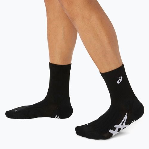 ASICS Court+ Tennis Crew teljesítményt nyújtó fekete zokni