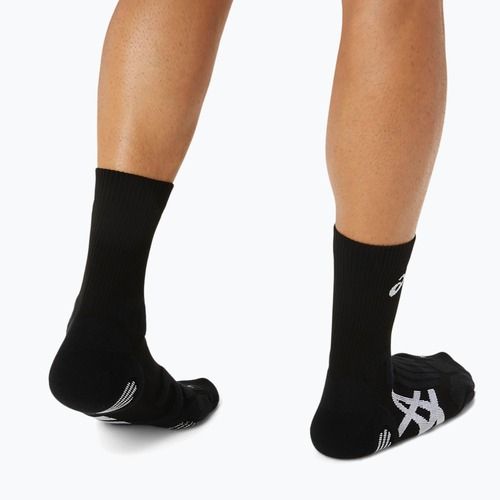 ASICS Court+ Tennis Crew teljesítményt nyújtó fekete zokni
