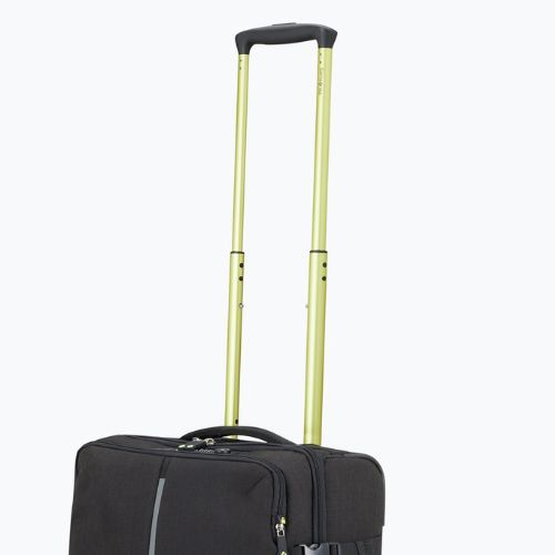 Bőrönd Samsonite Securipack 39 l black steel