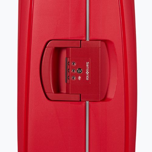 Bőrönd Samsonite S'cure Spinner 79 l crimson red