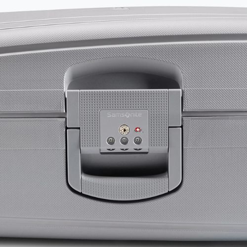 Bőrönd Samsonite S'cure Spinner 79 l silver