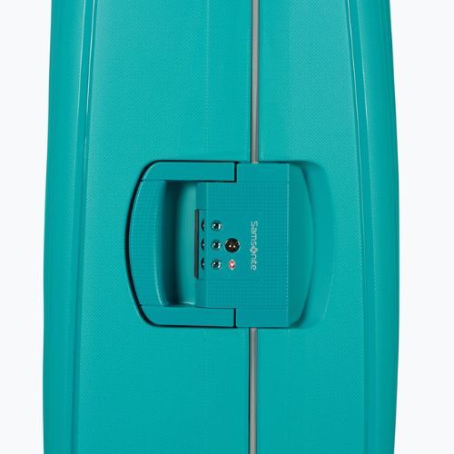 Bőrönd Samsonite S'cure Spinner 102 l aqua blue