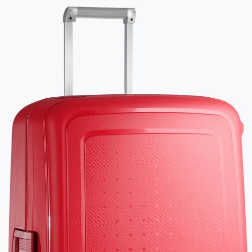 Bőrönd Samsonite S'cure Spinner 102 l crimson red