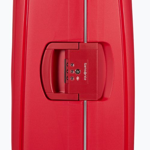 Bőrönd Samsonite S'cure Spinner 102 l crimson red