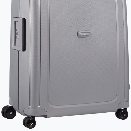 Bőrönd Samsonite S'cure Spinner 102 l silver