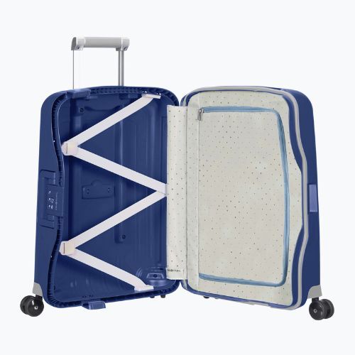 Bőrönd Samsonite S'cure Spinner 34 l dark blue