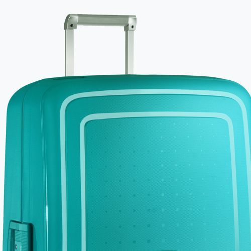 Bőrönd Samsonite S'cure Spinner 138 l aqua blue