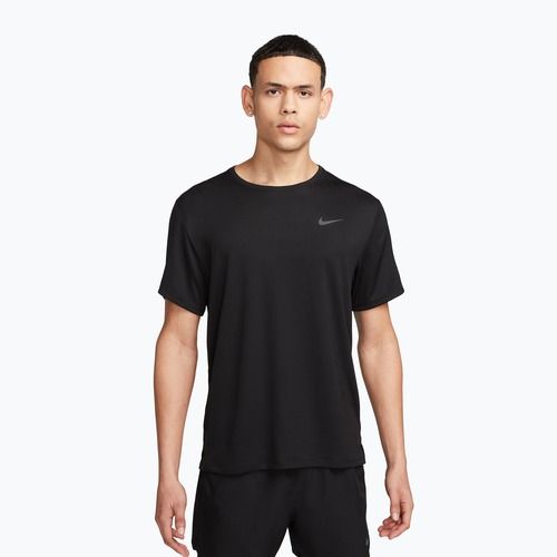 Férfi Nike Miler Dri-Fit UV futópóló fekete