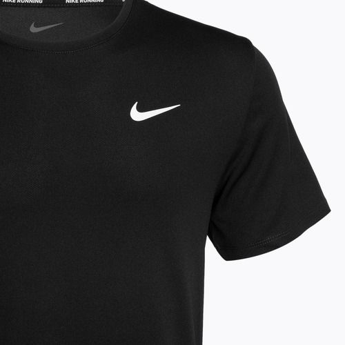 Férfi Nike Miler Dri-Fit UV futópóló fekete