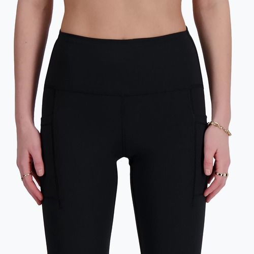 Női leggings New Balance Sleek Pocket High Rise fekete