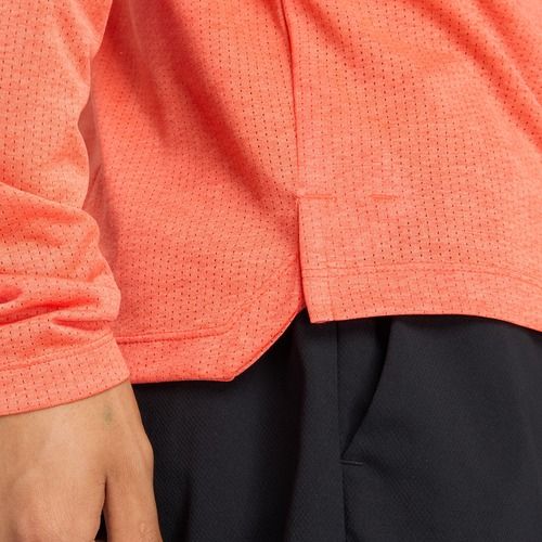 Férfi New Balance Athletics neo flame heather hosszú ujjú ruha