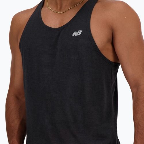 Férfi tank top New Balance Singletics fekete