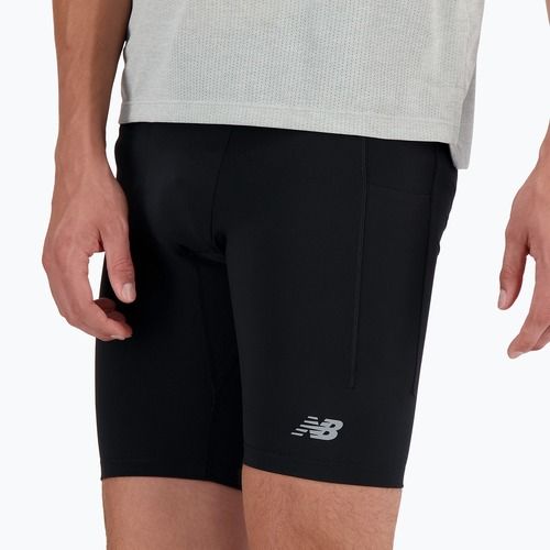 Férfi New Balance Athletics Sleek Run rövidnadrág fekete