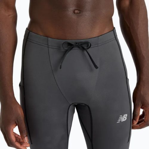 Férfi futóleggings New Balance Athletics Reflective Heat black/multi
