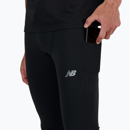 Férfi New Balance Athletics Sleek Run leggings fekete