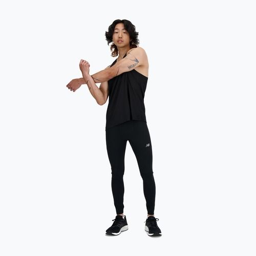 Férfi New Balance Athletics Sleek Run leggings fekete