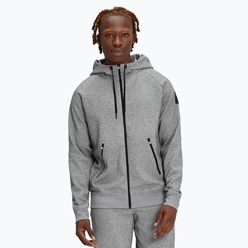 Férfi pulóver On Zipped Hoodie grey