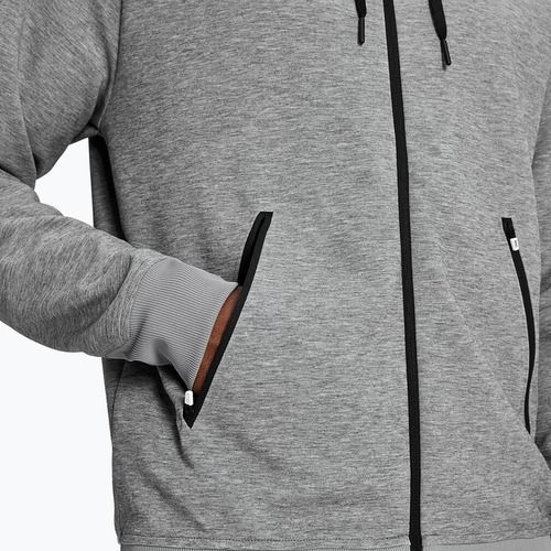 Férfi pulóver On Zipped Hoodie grey